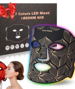 LED маска за лице с червена и инфрачервена терапия