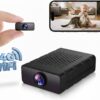 Мини WiFi охранителна камера с вградена батерия