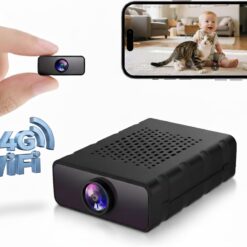 Мини WiFi охранителна камера с вградена батерия