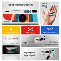 Мини ретро камера G6 с 32GB карта памет - Image 9