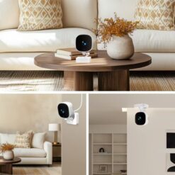 WiFi охранителна камера K7 1080P с нощно виждане и батерия - Image 7