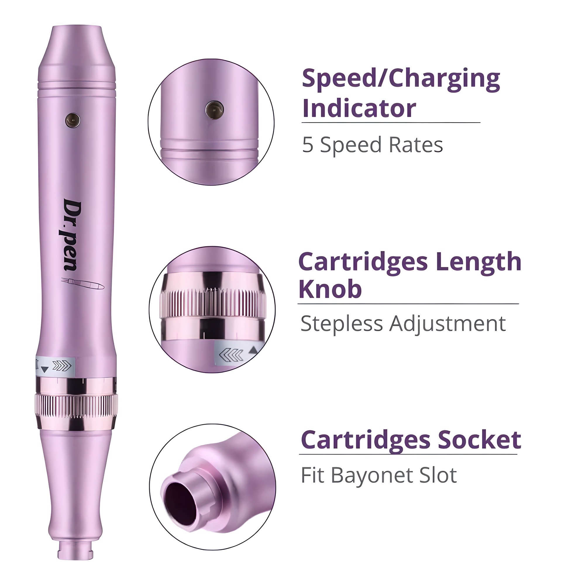 Професионален дермапен dr pen ultima m7 w за мезотерапия - Image 7